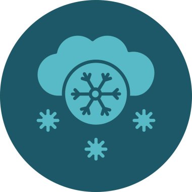 Projeniz için vektör kar tanesi simgesi