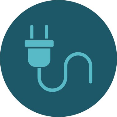 plug vector glyph icon design