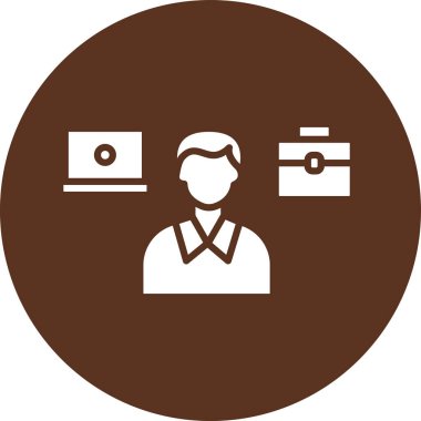 Kameralı bir kadının vektör çizimi