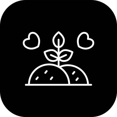 Mumlu bir çiçeğin vektör çizimi