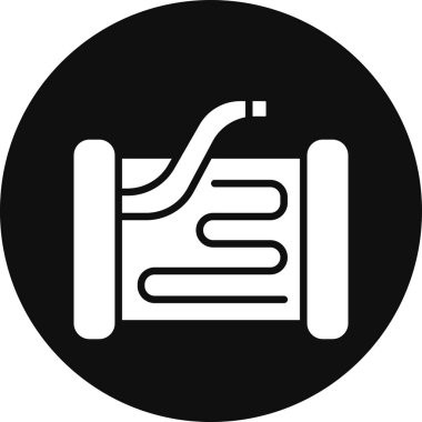 Belge. Web simgesi basit illüstrasyon