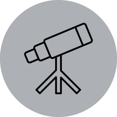 Uydu simgesinin vektör illüstrasyonu