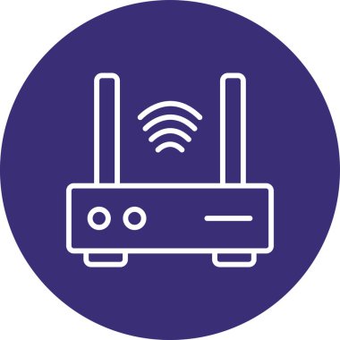 wifi simgesi vektör illüstrasyonu