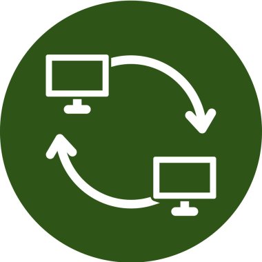 seo modern simgesinin vektör illüstrasyonu