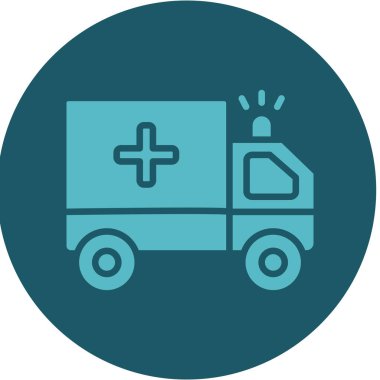 araba dağıtım vektör simgesi