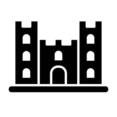 Köprü sembolü düz vektör simgesi