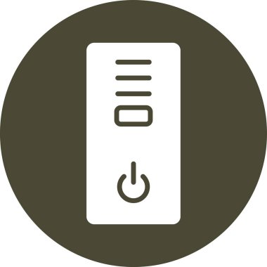 Modern bir simgenin vektör illüstrasyonu