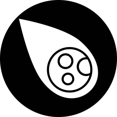 Modern bir simgenin vektör illüstrasyonu