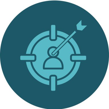 seo modern simgesinin vektör illüstrasyonu