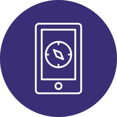 vektör telefon simgesi çizimi