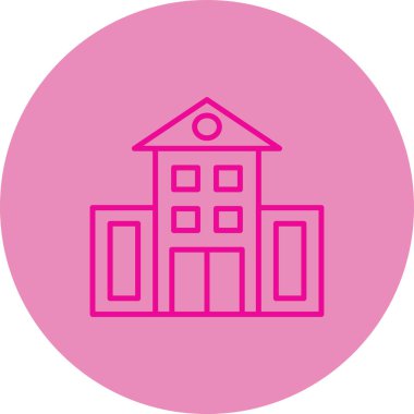 Yapı simgesinin vektör illüstrasyonu