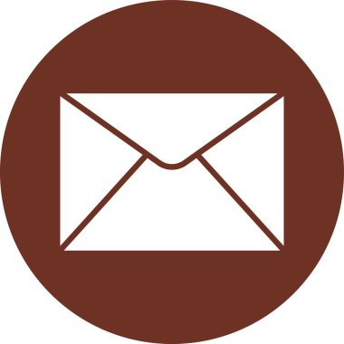 Posta simgesinin vektör illüstrasyonu