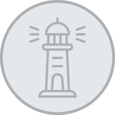 fener ışığı simgesi ana hat biçiminde