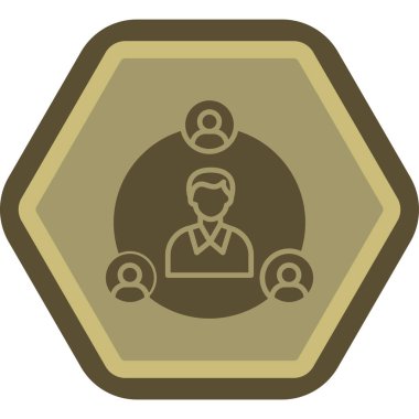 iş simgesi vektör illüstrasyonu