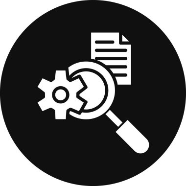 seo simge vektör illüstrasyonu