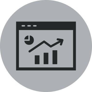 seo modern simgesinin vektör illüstrasyonu