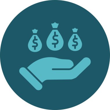 Para para vektör illüstrasyonu