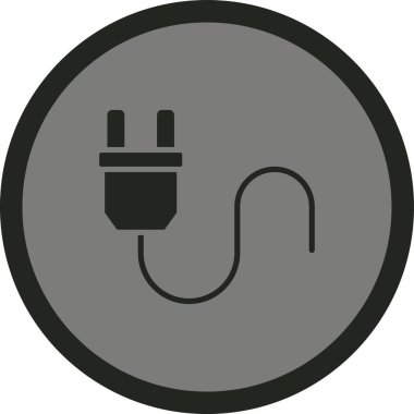 Fiş. Web simgesi basit illüstrasyon