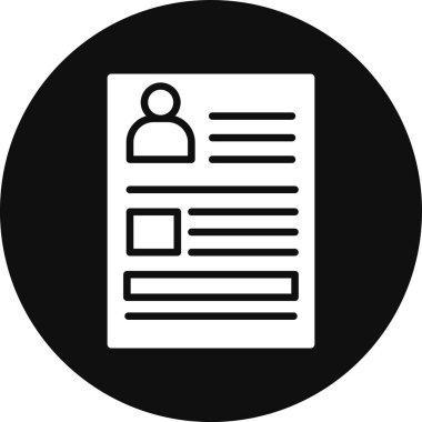 Vektör belgesi Simge illüstrasyonu