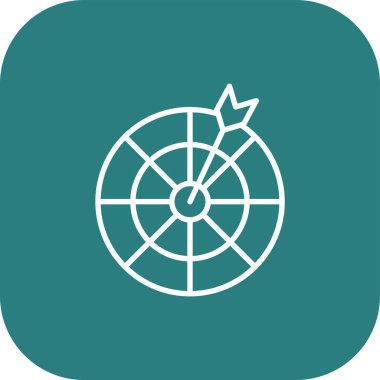 Eşsiz Pusula Vektör Satırı Simgesi