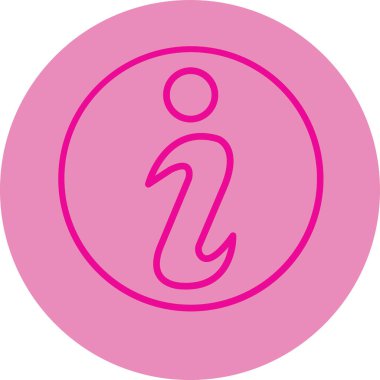 Bir kadın simgesinin vektör illüstrasyonu