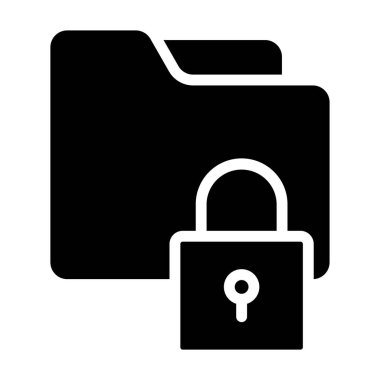 asma kilit simgesi vektörü beyaz arkaplanda izole edildi, kilitle