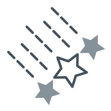 Yıldız simgesi vektör illüstrasyonu