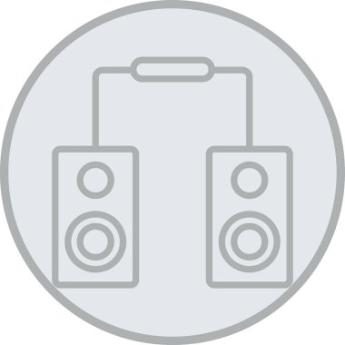 Müzik simgesinin vektör illüstrasyonu