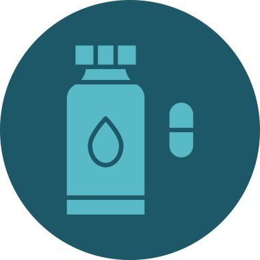 Modern b 'nin vektör illüstrasyonunda su ikonu yok