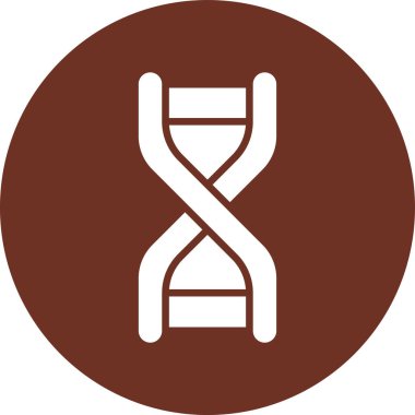 DNA simgesi vektör illüstrasyonu