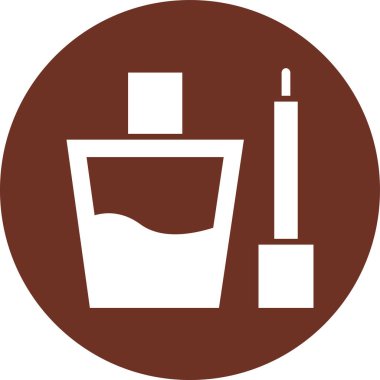 Modern b 'nin vektör illüstrasyonu simge suyundan yoksun