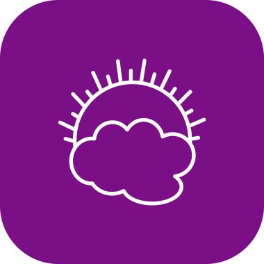 Modern b 'nin vektör illüstrasyonu bulut simgesinden yoksun