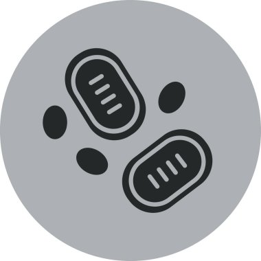 Haplar. Web simgesi basit illüstrasyon