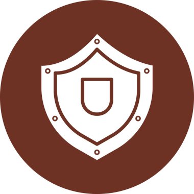 vektör koruma kalkanı simgesi