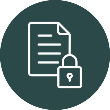 Vektör belgesi Simge illüstrasyonu