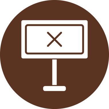 - Hayır. Web simgesi basit illüstrasyon