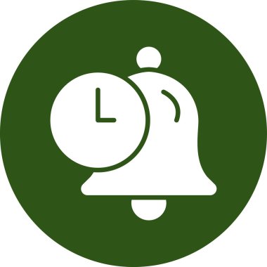 Alarm saat vektör simgesi