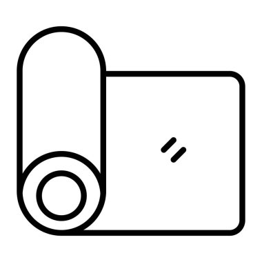 Kağıt rulo simgesi, özet biçimi