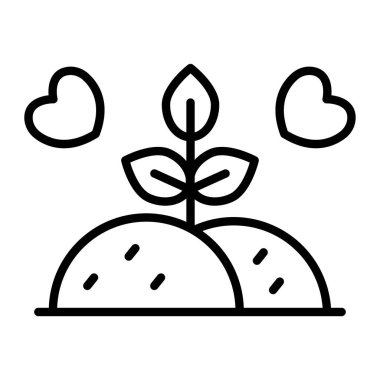 vektör çizim tasarım çiçek simgesinin