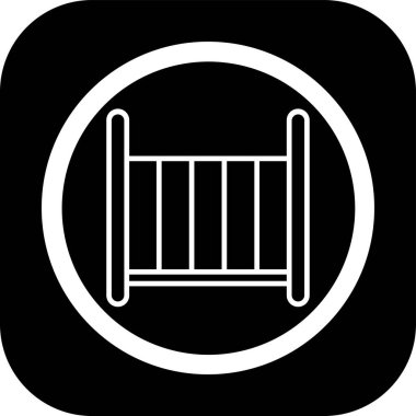 Modern b 'nin vektör illüstrasyonu eksik simgesi