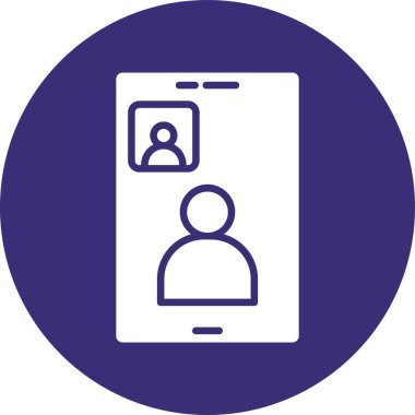 Modern b 'nin vektör illüstrasyonu insanların ikonundan yoksun