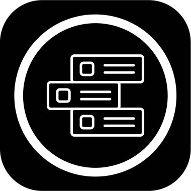 Modern yapı simgesinin vektör illüstrasyonu