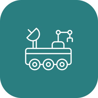 Modern otomatik simgenin vektör illüstrasyonu