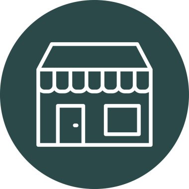 Kolayca değiştirebilen veya düzenleyebilen vektör simgesini dükkanda sakla