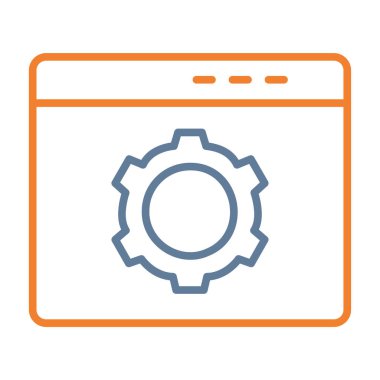 Simge vektör illüstrasyonu ayarlanıyor