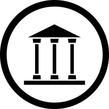 Banka oluşturma vektörü sembol tasarımı