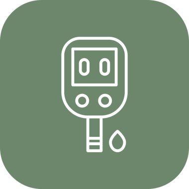 Dolgu simgesi, vektör illüstrasyon tasarımı