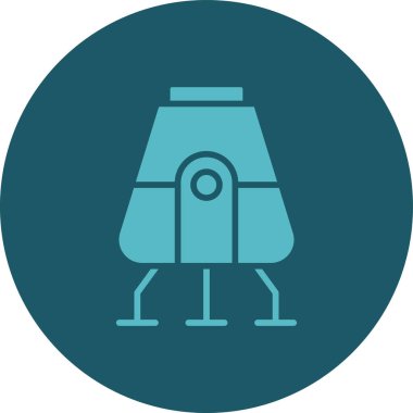 Lamba. Web simgesi basit illüstrasyon