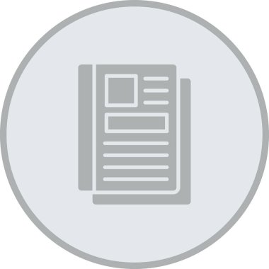 Vektör belgesi Simge illüstrasyonu