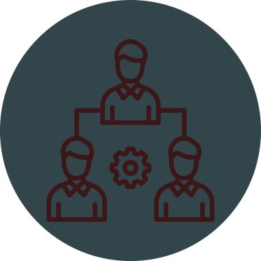 iş simgesi vektör illüstrasyonu